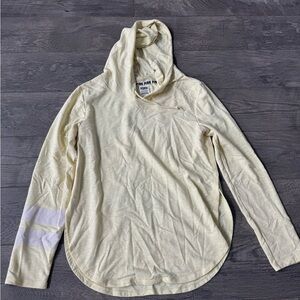 Victoria's Secret Cream Long Sleeve Hoodie